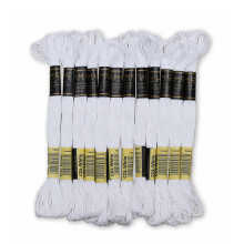 UMC STAG Pack of 12 Premium Embroidery Thread | 100% Egyptian Cotton Premium Skeins | Cross Stitch Embroidery Floss