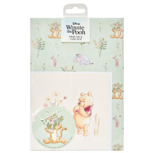UK Greetings Disney Wrap, Card and Tag Pack - Winnie the Pooh Packaged Wrap - Winnie the Pooh Greeting Card - Disney Gifting Bundle - Winnie the Pooh
