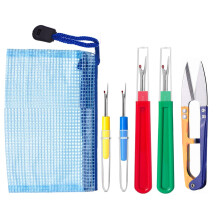5 Pcs Seam Ripper Set, LIAMGUS Big and Small Sewing Stitch, Stitching Thread Unpicker, Seam Rippers for Sewing, Stitch Ripper with Scissor