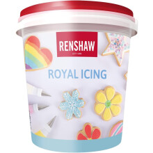 Renshaw White Royal Icing, Soft Icing for Cakes and Baking, 400 g (Pack of 1)