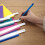 Rapesco 0919 A4 Project Presentation Display Book, 20 Pockets, Assorted Bright Colours, Pack of 10 5