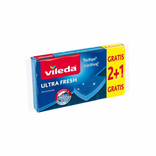 Vileda Vileda Ultra Fresh No Stripe, Blue, Small