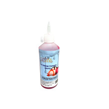 Raspberry Topping Flavouring Sauce Squeezy Bottle for Pancake, ICE Cream and Waffles - 625ML 100 Servings, Suitable for Vegetarians