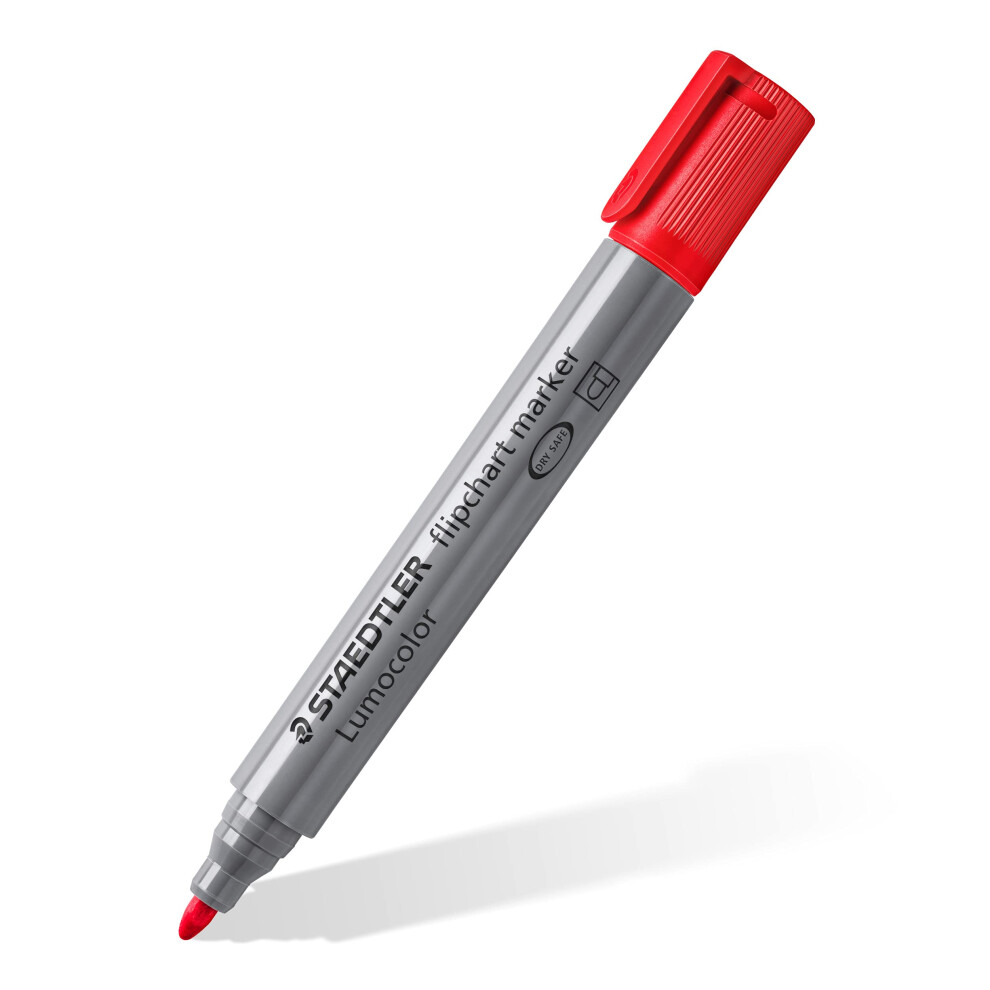 Staedtler 356 Wp6 Lumocolor Flipchart Markers - Assorted Colours Pack Of 1 (6 Count )