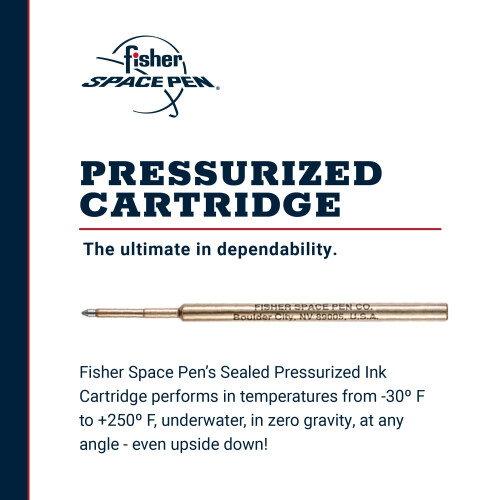 Fisher Space Pen Silver Ink Refill - Carded 1