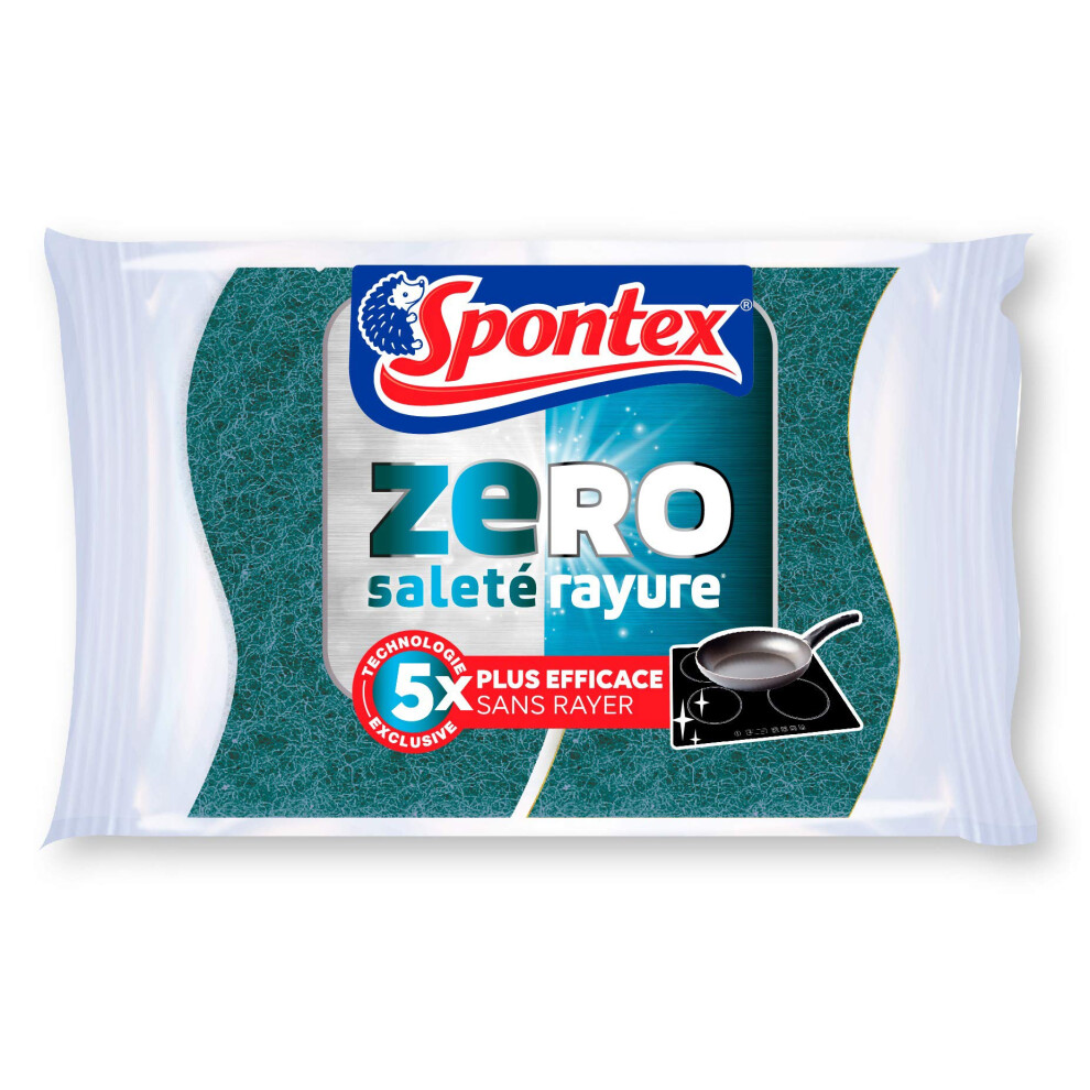 Spontex Sponge Zero Delicate Surfaces 2 Units 5051226788871