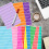 2496 Pack Rectangular Coloured Stickers Labels,12 Colors Rainbow Sticky Label,25mm x 10mm Color Coding Labels Assorted Stickers 4