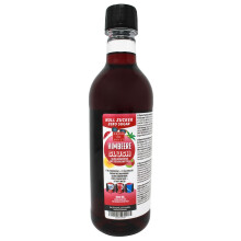 Aromhuset Raspberry Slush Syrup 500 ml - Zero Sugar - Mixing Ratio 1-17 - Flavoured Frozen Slushie Syrups Mix for Ice Drinks Machines, Blender Mix
