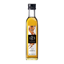 1883 Maison Routin Premium Amaretto Syrup Made with Pure Cane Sugar for Coffee, Hot Chocolate & Cocktails, Vegan Friendly