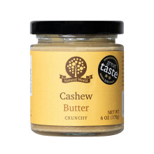 Nutural World - Crunchy Cashew Nut Butter (170g) Great Taste Award winner