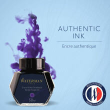 Waterman Fountain Pen Ink | Tender Purple | 50ml Bottle