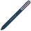 Pentel Pentel iZee 4 Colour Ballpoint Pen - Deep Blue Barrel - Multi Ink - Black, Blue, 2