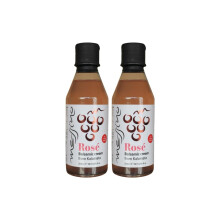 Messino Greek Rosé Balsamic Cream 250ml x 2 – Natural Pink Vinegar Dressing, Gluten-Free, Vegan-Friendly, Rich Aromatic Flavor for Salads