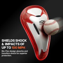 Shock Doctor - Protective Mitt - BioFlex - Adult Male - Testicular Protector - Comfortable and safe - Boxing - Martial Arts - MMA - Hockey (213)