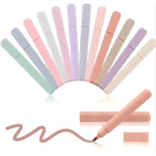 colpart Pastel Aesthetic Bible Highlighters Assorted Colors No Bleed With 12 Color Cute Pens Markers,Kawaii for Students School Office Supplies.
