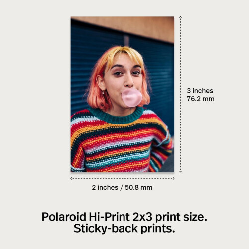 Polaroid Polaroid Hi·Print Paper - 2x3 Paper Cardridge (60 Sheets) 2
