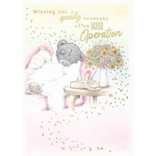 Me To You Bear After Your Operation Get Well Card