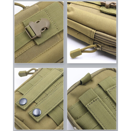 Zhaoco Poly Tool Holder Tactical Molle EDC Pouch Utility Gadget Belt 2