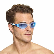 Zoggs Unisex Adult Phantom 2.0 Swimming Goggles - White/Blue/Tint, One Size