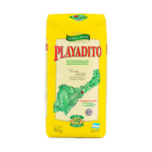 Yerba Mate Playadito Original 500gr, Pack of 1 - Argentina Loose Leaf Matte Blend With Stems and Leaves, Argentinian Tea