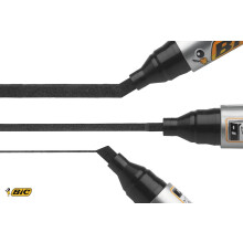 Bic Marking 2300 Permanent Marker Pens Pack of 3 PTE mm Wide Black