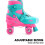 Xootz Xootz Kids Quad Skates, Beginner Adjustable Roller Skates Girls, 3