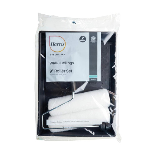 Harris Harris 9" Twin Roller Set Tray & 2 Sleeves Kit