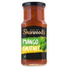 Sharwood's Indian Green Label Mango Chutney – Sweet & Spicy Indian Favourite, 53
