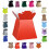 Glossy Vibrant Bouquet, Flower Box/Vase - Transportation Display, Presentation Boxes (1, Red) 1