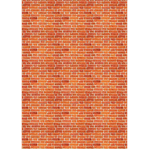 5 x A4 Brick Wall Design Backing Papers