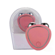 (Pink) 2025 Facial Electric Face Lifting Roller Massager EMS Microcurrent Face Skin Tightening Rejuvenation Face Massage Skin Beauty Care