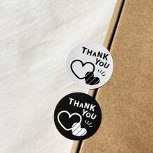 1.5inch Thank You Stickers 120PCS Small Business Labels Envelopes,Baking Stickers,Thank Your Order Sealing Sticker Decoration for Business (Pink)