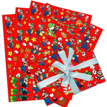 5 Sheets Gift Wrapping Paper 70cm x 50cm Kraft Gift Wrapping Paper For Kids Birthdays Party Decoration Party Favors Supply DIY Crafts Gift
