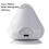 (Cigarette Grey) Massage Ball with Heat, Vibration Trigger Point Ball Silicone Self Massager 1