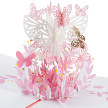 3D Pop-Up Birthday Card, Valentine's Day Card, Thank You Card, Graduation Card, Card for Birthday, Wedding, Anniversary, Engagement