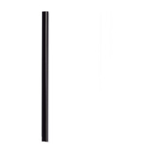 Durable A4 Spine Bar 6mm Black - Pack of 50 - Quick and Easy Binding for Unpunched Documents - Holds Up to 60 A4 Sheets