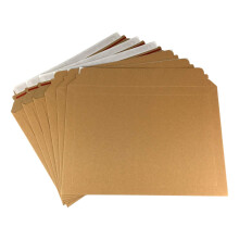Crimson Starfish Cardboard Envelopes | 100 A4/C4 Peel & Seal Letter Envelopes | 234 x 334 mm Envelopes for Postals | Rip & Strip Open