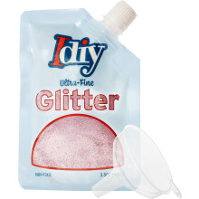 Gumă de mestecat roz cu sclipici ultrafin 100g