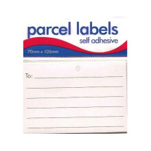 Parcel Labels Self Adhesive - Pack of 12 Labels