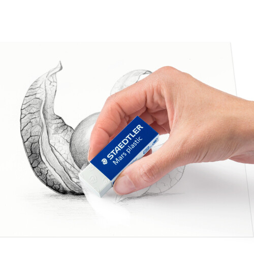 Staedtler STAEDTLER 52650BK2DA - Mars Plastic Eraser (Pack of 2) 1