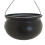 Svart plasthäxkittel 32 cm 1
