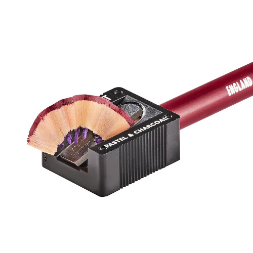 Derwent Derwent Pastel & Charcoal Pencil Sharpener, Manual Handheld Sharpener, Professio 1
