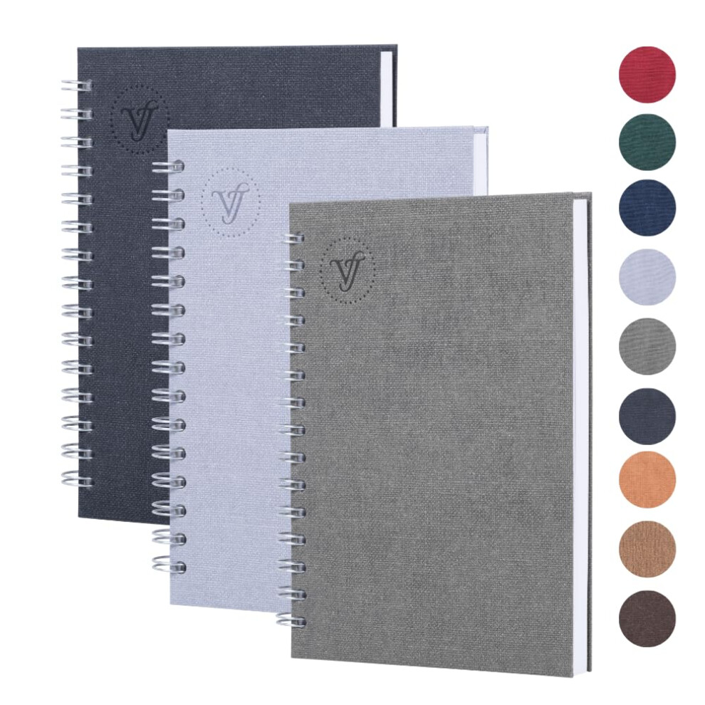 Photos - Other Office Equipment Victoria's Journals - Notebook A5, Hardcover A5 Lined Notebook with 8mm Line Spa