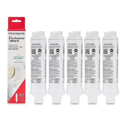 (5PCS) 1-5x for EPTWFU01 PureSource Ultra II Refrigerator Water Filter Replacement Parts Refrigerator Filter
