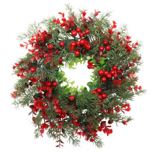Guirlanda de Natal com Frutos Vermelhos 35cm