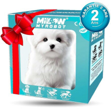 (White) 1pc Robot Dog for Adults, KiRobot Dog, Nicoo My Realistic Robot Puppy That Behaves Like a Real Puppy Walks, Barks, Wags Tail