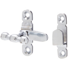 Merriway BH01598 Showcase Type Cupboard Cabinet Door Turn Catches - Polished Chrome