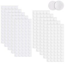 Redamancy Self Adhesive Dots, 600Pcs Sticky Hook and Loop Dots, 20mm Self Adhesive Dots Tapes, 300 Pairs Double Sided Hook Loop Dots Loop