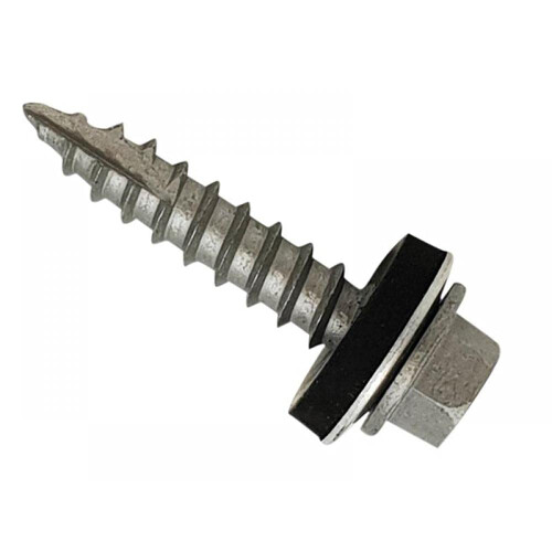 Forgefix TechFast Sheet to Timber Roofing Screws | 6.3 x 60mm | Elementech | Box 100