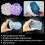 Resin Casting Set - Silicone Molds Epoxy Resin Coasters for Uv Resin Art 5